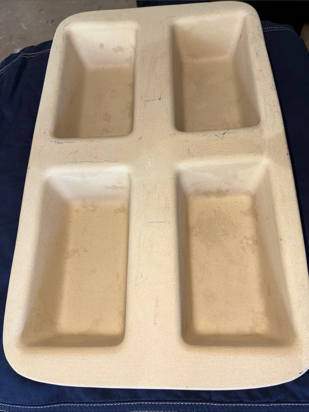 Pampered Chef Mini Loaf Stoneware Pan